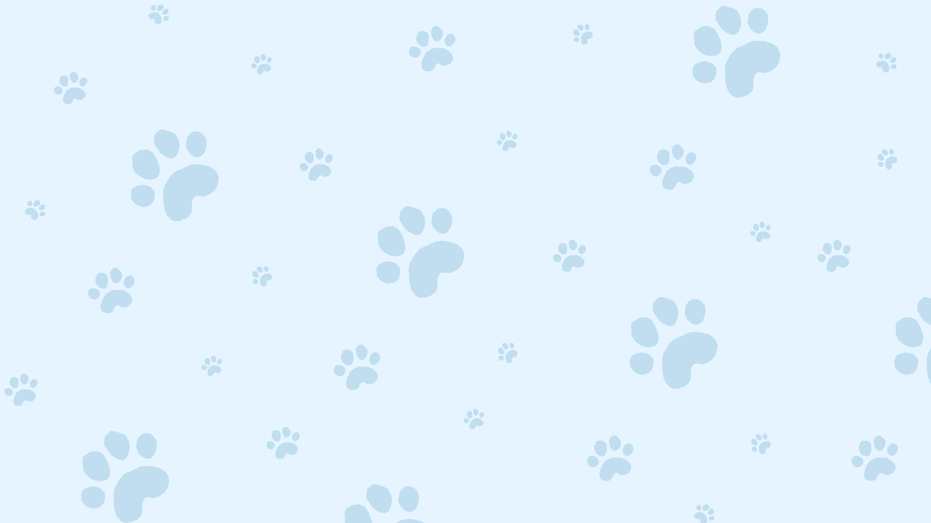 Pawprints background